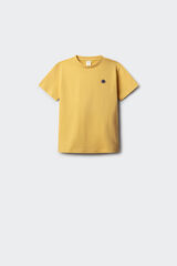 Springfield Kids Osnovna majica kratkih rukava za dečake Žuta
