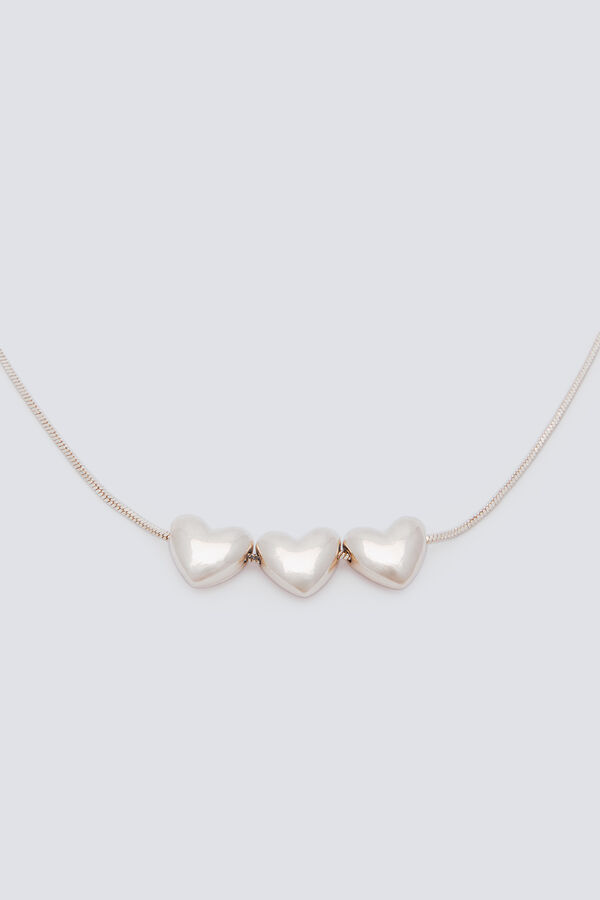 Springfield Golden hearts necklace printed