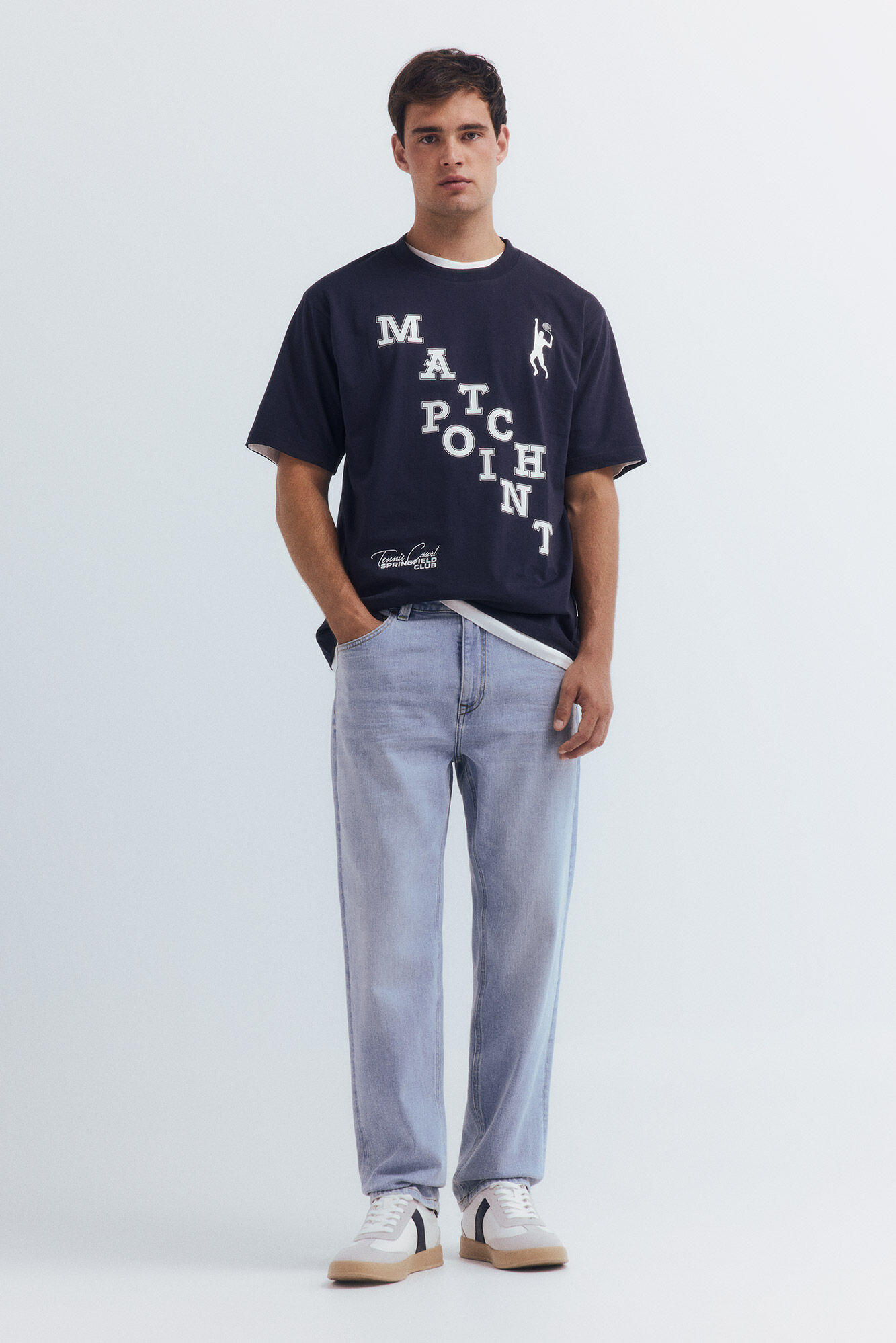 Springfield Vaquero lavado claro straight fit