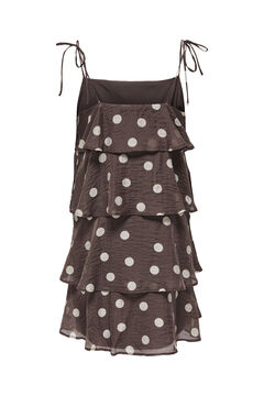 JDY Vestido curto com folhos