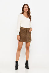 Springfield Corduroy skirt brown