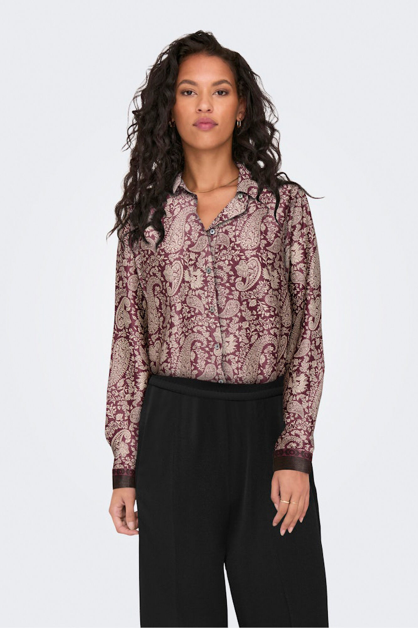 Only Camisa satinada