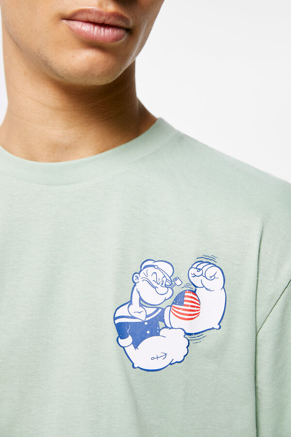 Springfield Camiseta Popeye verde