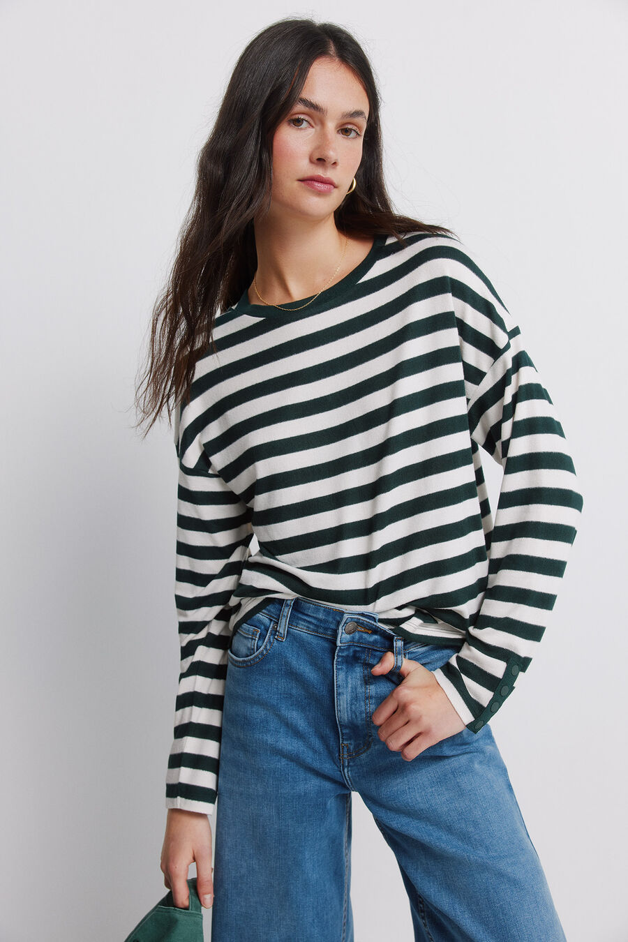 Camiseta de doble raya