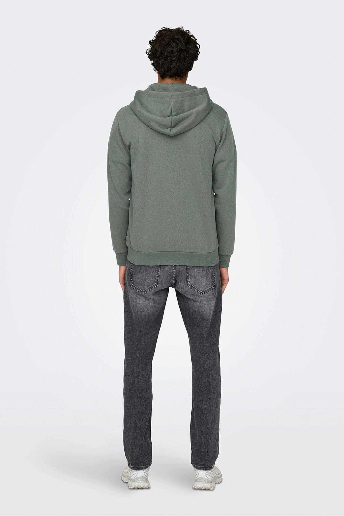 Only & Sons Sweatshirt com fecho-&eacute;clair