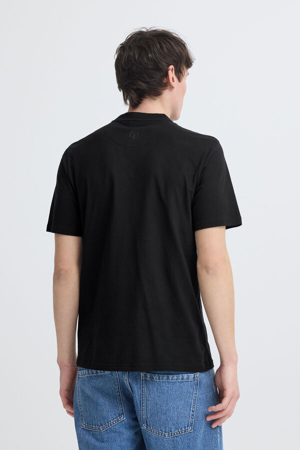 Blend T-shirt de manga curta preto