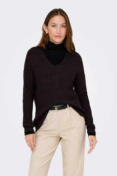 JDY Pullover mit V-Ausschnitt