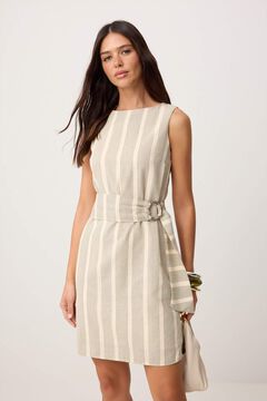 Trendyol Vestido curto com cinto