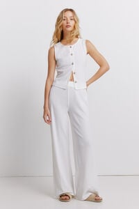 Springfield Long trousers with structure