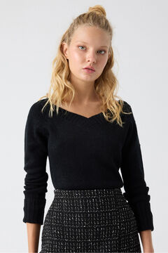 Inside Pullover mit V-Ausschnitt, spitz zulaufend Ausschnitt