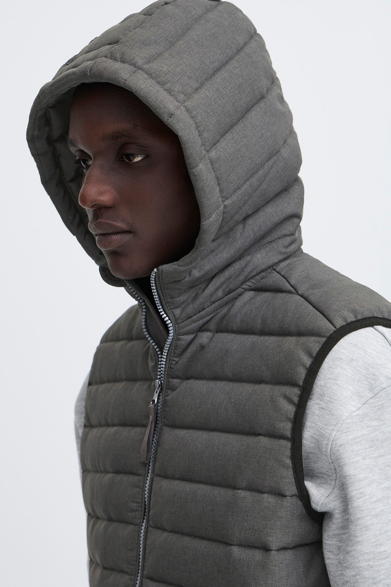 Blend Chaleco con Capucha