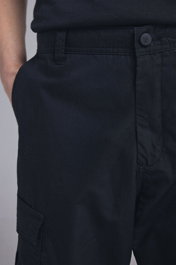 Springfield Pedri x Springfield cargo trousers black