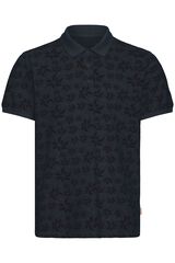 Blend Polo piqu&eacute; regular azul