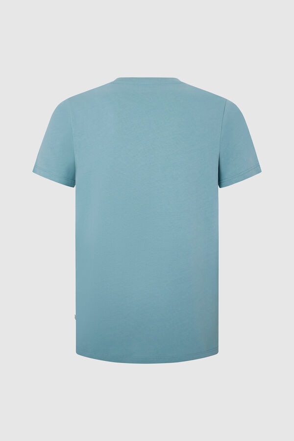 Springfield Photo print T-shirt plava
