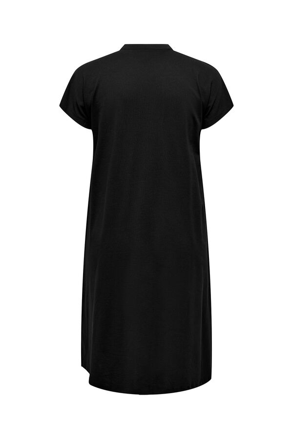 Only Carmakoma Plus size midi dress black