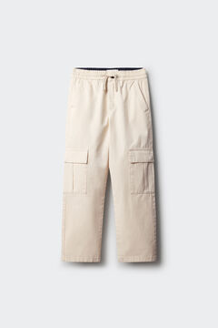 Springfield Kids Cal&ccedil;as chino cargo para menino