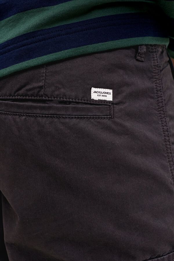 Jack & Jones Relaxed cargo Bermuda shorts black