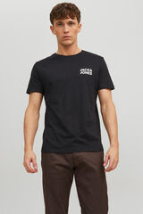Springfield Standard fit T-shirt crna