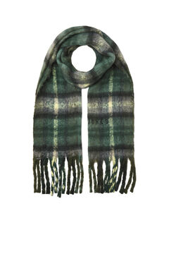Jack & Jones Bufanda de cuadros verde