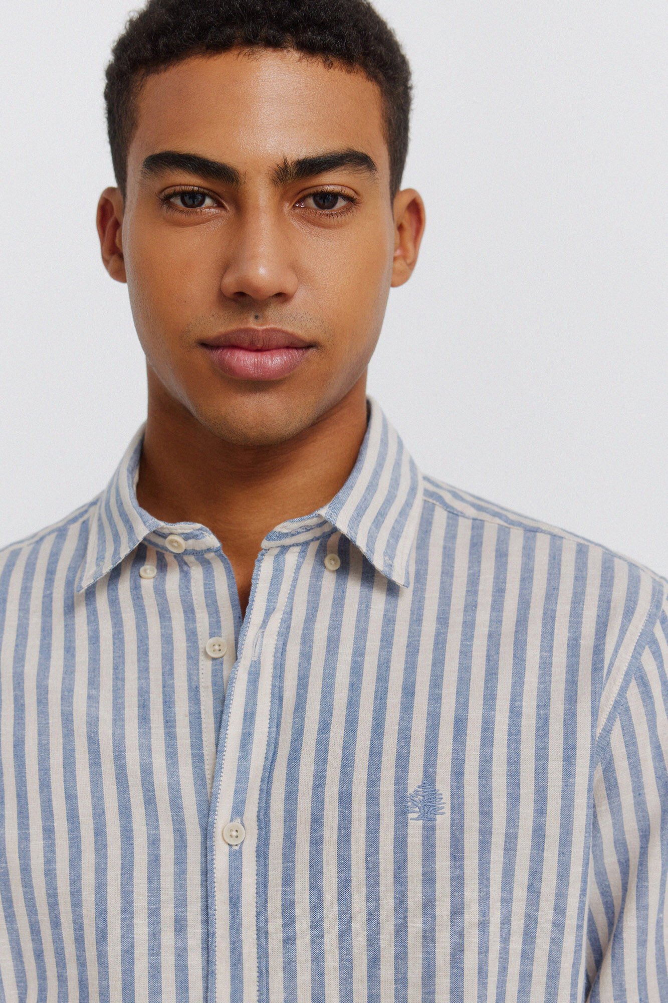 Springfield Striped linen shirt