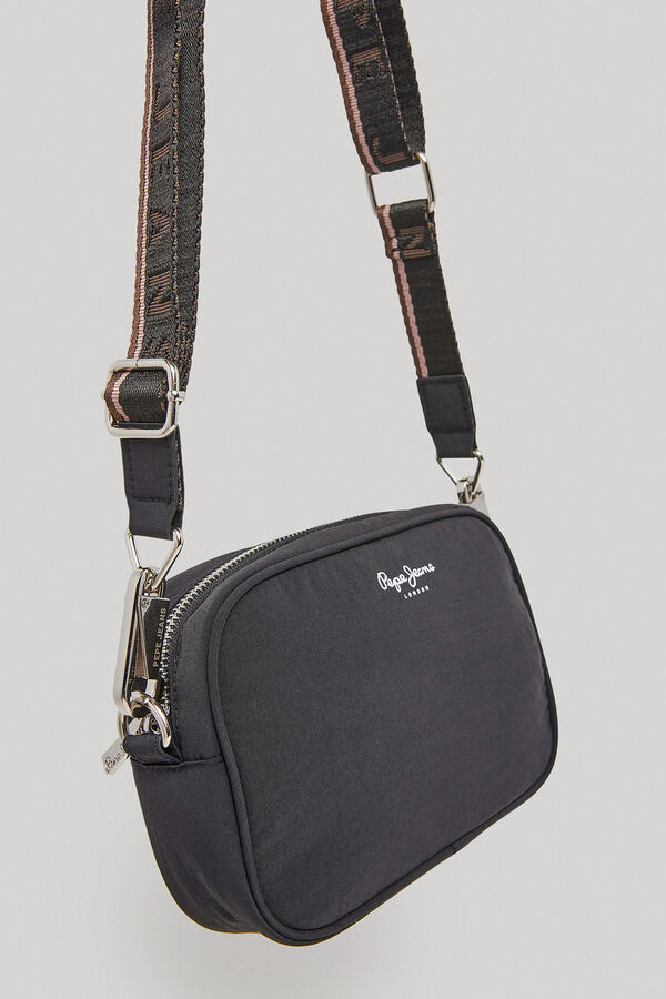 Springfield Crossbody Camera Bag with Adjustable Strap black