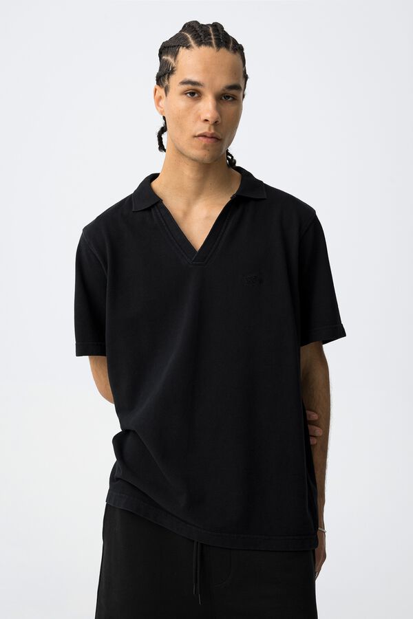 Tiffosi Young Shorts jogger cord&oacute;n ajustable negro