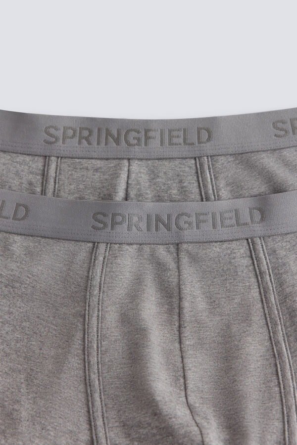 Springfield Pack 2 basic boxers grey