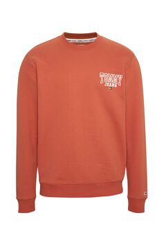 Springfield Men's Tommy Jeans sweatshirt with logo red