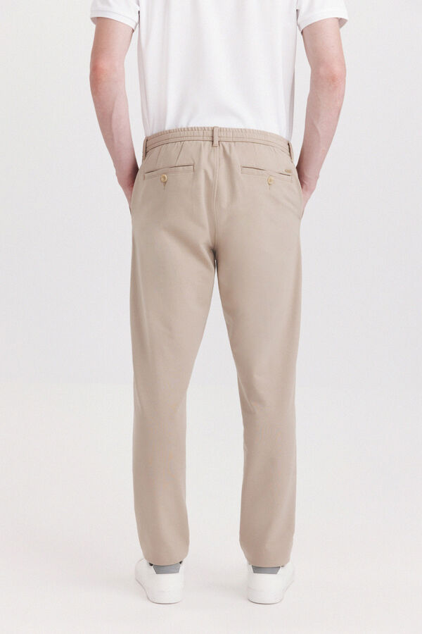 Springfield Comfort knit chinos grey