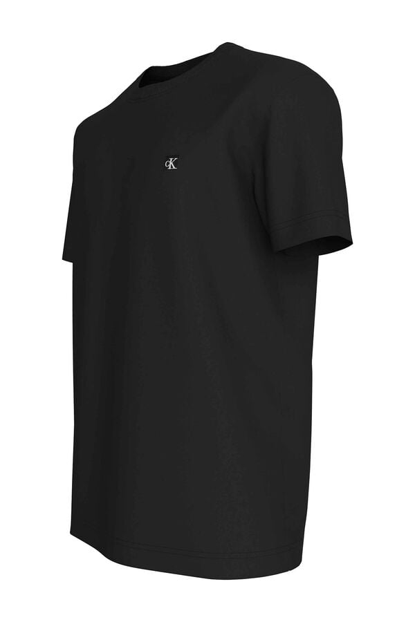 Springfield Camiseta de hombre de manga corta negro