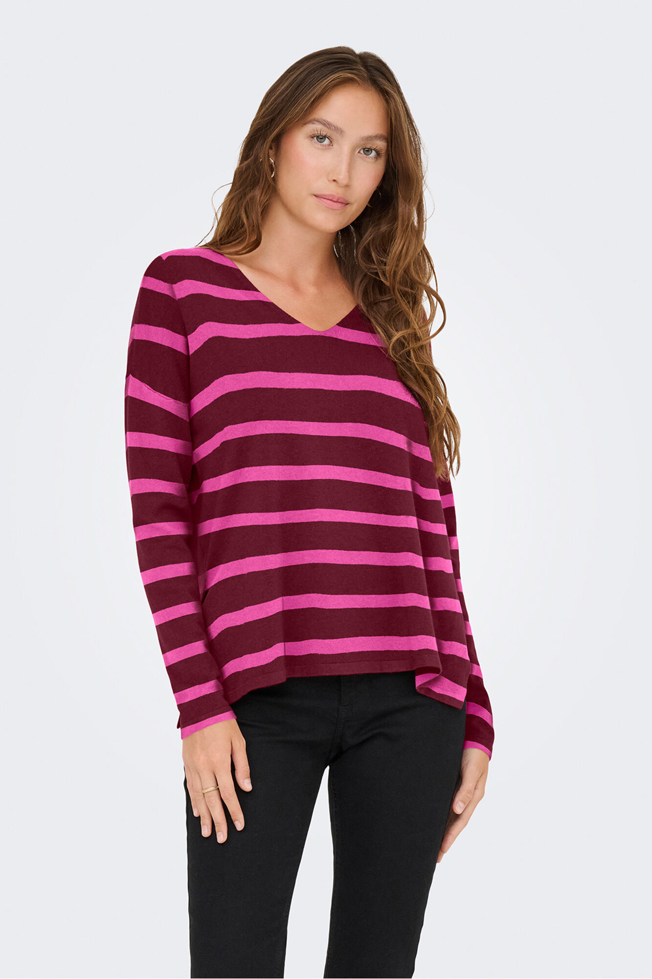 Only Camisola oversized com gola