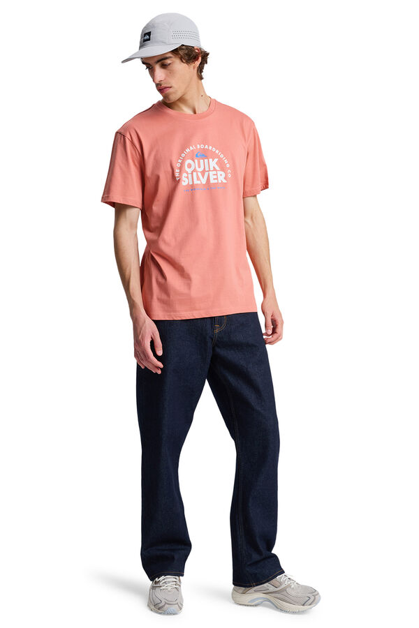 Quiksilver Short-sleeved T-shirt red