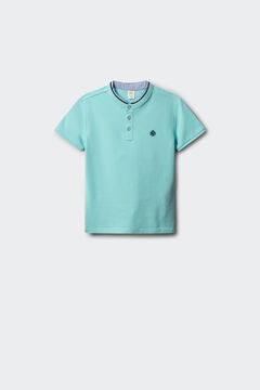 Springfield Kids Polo mao chambray ni&ntilde;o