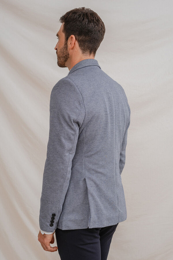 Celopman Casual Blend Blazer  blue