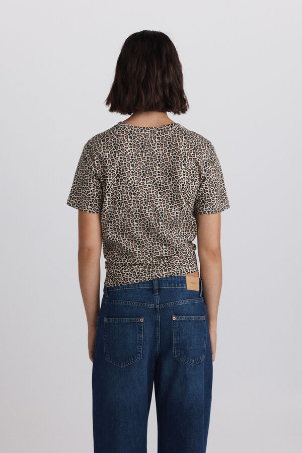 Springfield Animal print T-shirt printed