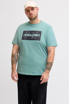 Jack & Jones PLUS Camiseta logo manga corta