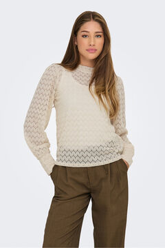 JDY Blusa de encaje