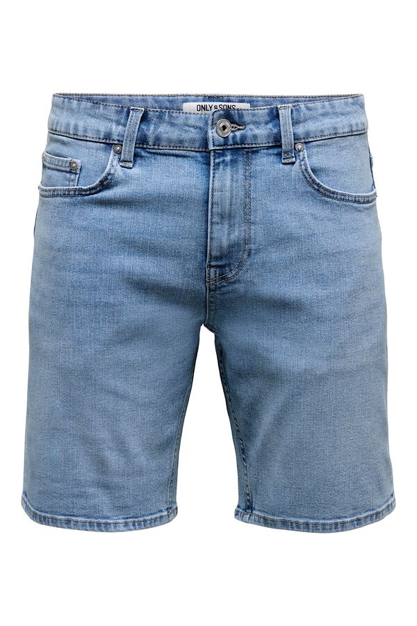 Only & Sons Denim Bermuda shorts blue