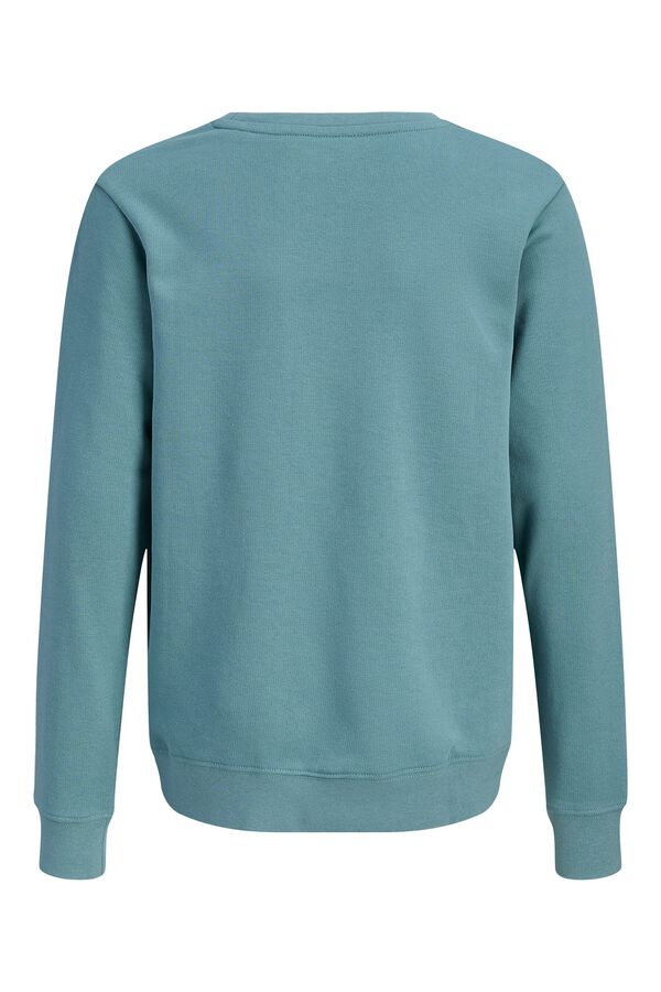 Jack & Jones Junior Square logo sweatshirt blue