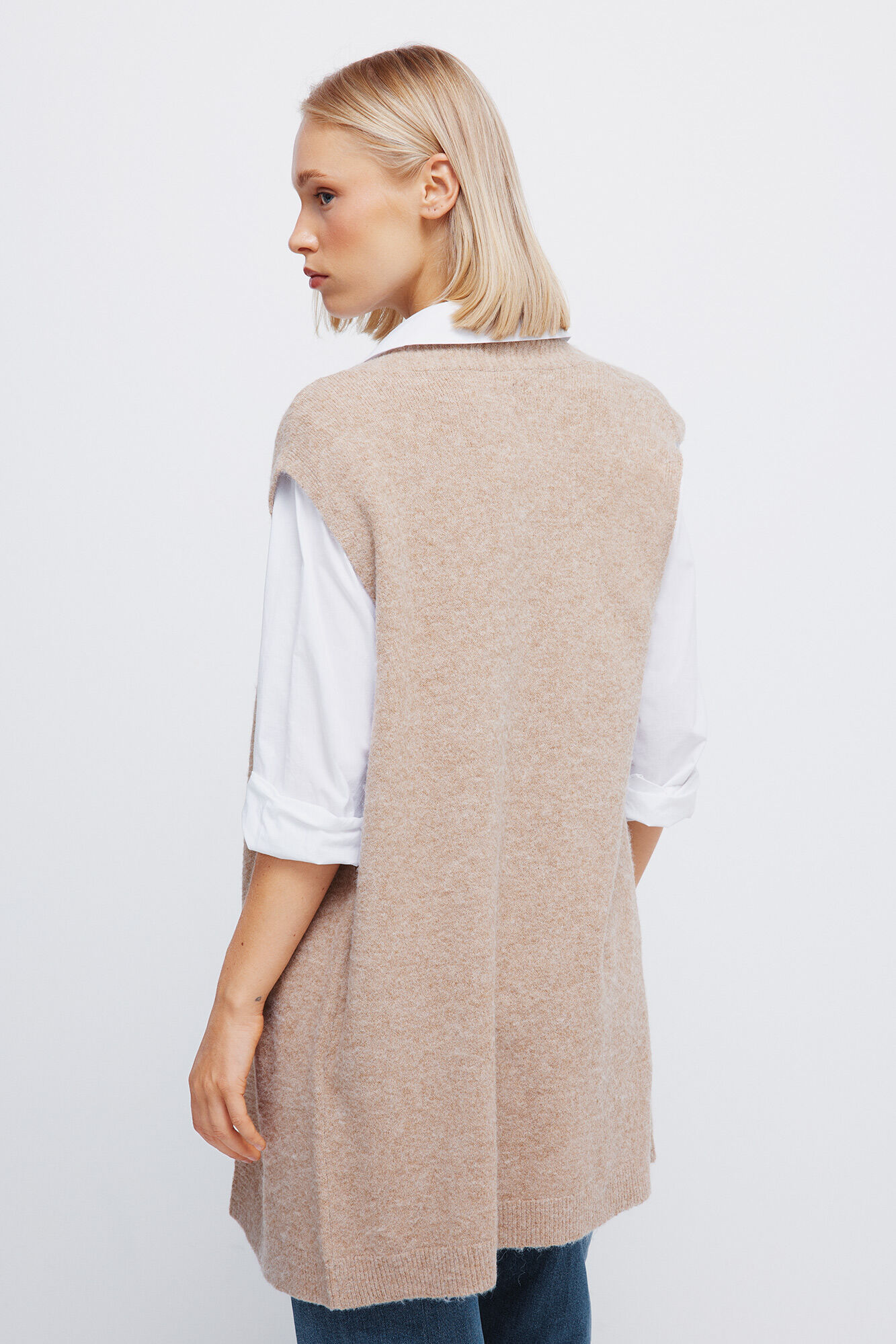 Springfield Dugačak otvoreni prsluk