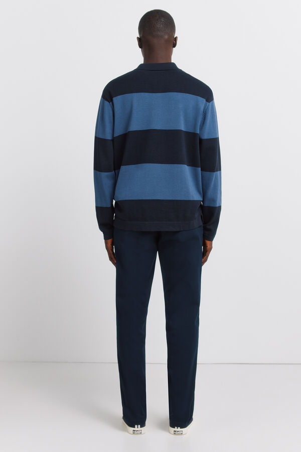 Springfield Regular fit chinos blue