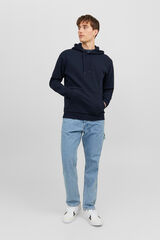 Jack & Jones Relaxed fit hood blue