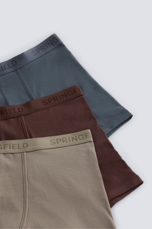 Springfield Pack 3 boxers blue