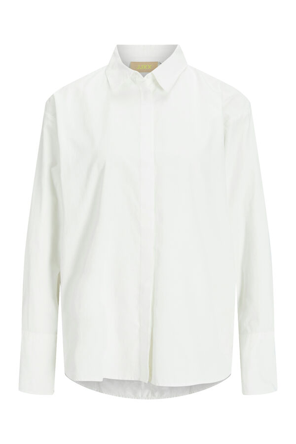 Jack & Jones Basic poplin shirt white