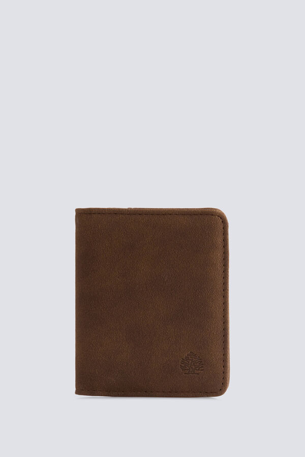 Springfield Faux suede wallet mink