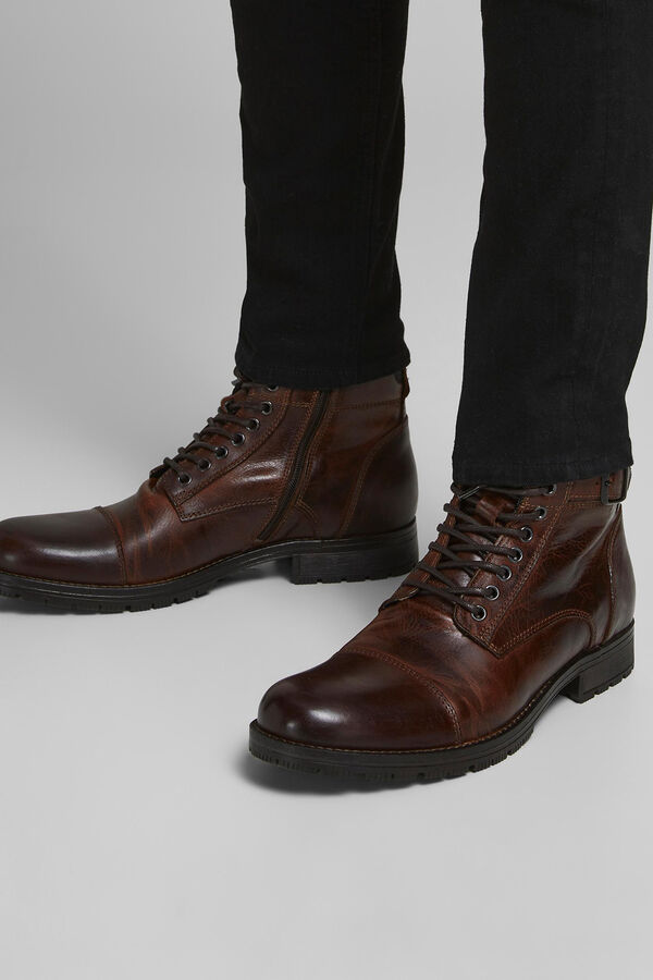 Springfield Leather track sole boot smeđa