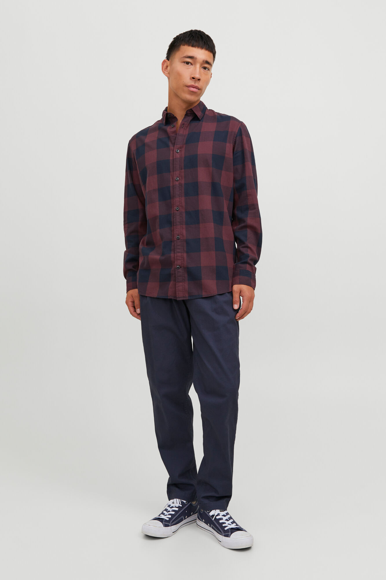 Jack & Jones Camisa xadrez regular fit