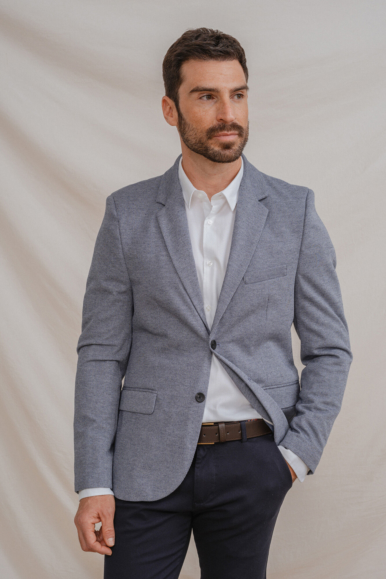 Celopman Blazer Casual Mezcla