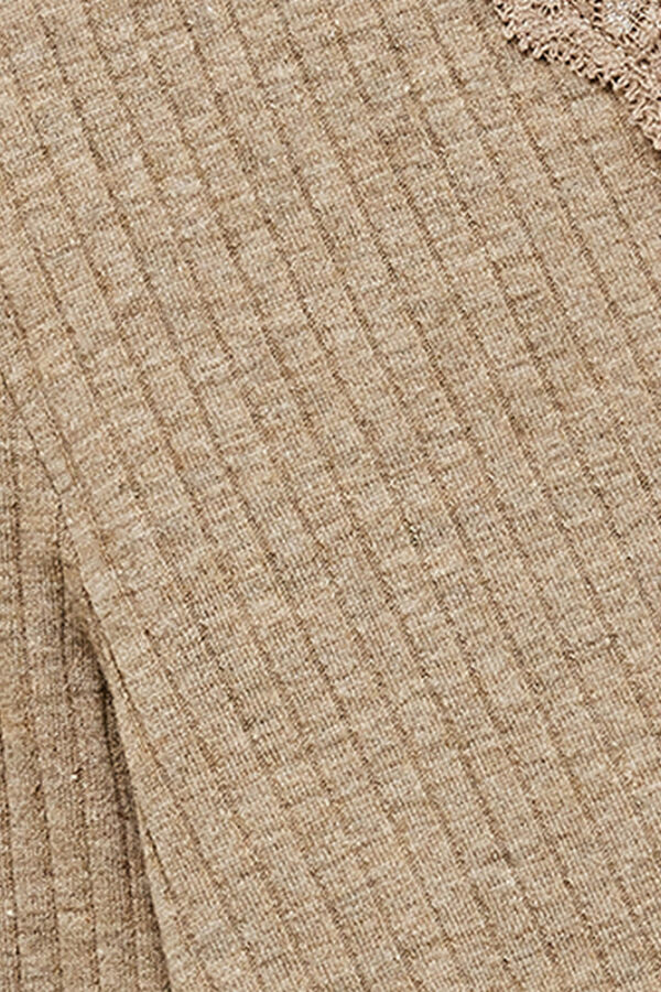 Koton Camiseta crop beige