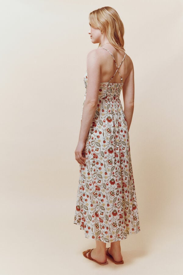 Springfield Malta dress beige